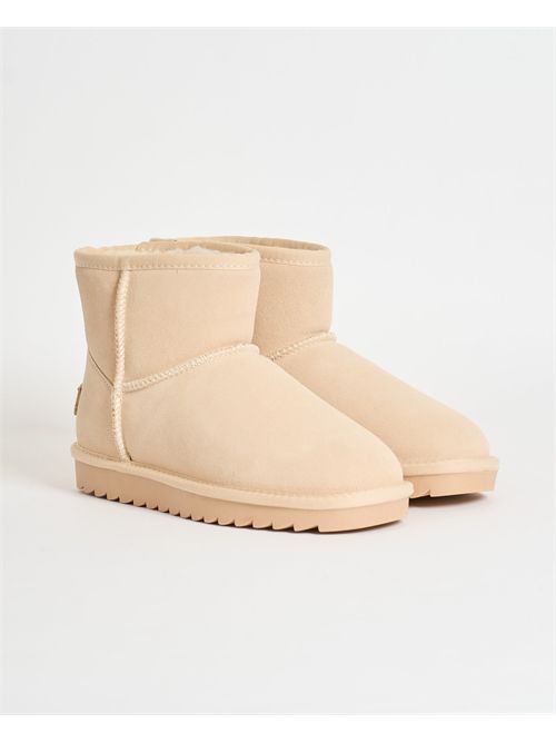 Colors of California women's suede ankle boots COLORS OF CALIFORNIA | YW001NOAT